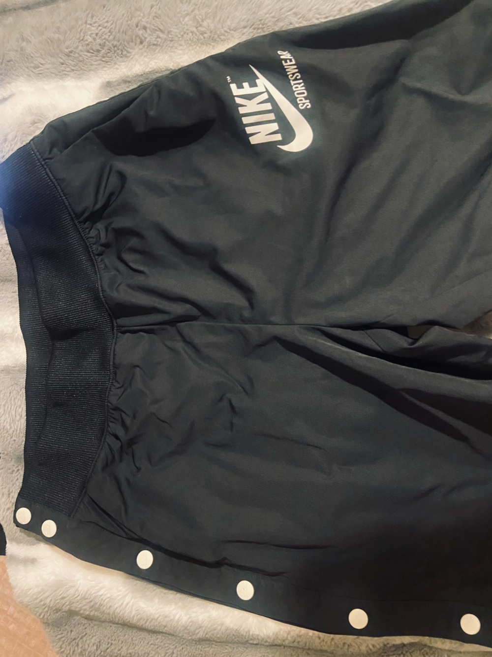 Nike Track Pants with Snap Buttons